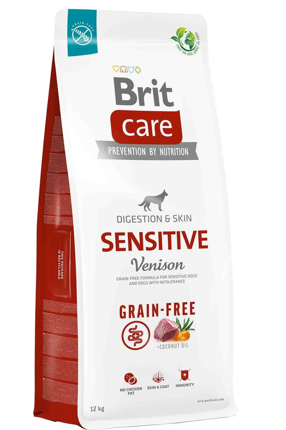 Brit Care Sensitive Tahılsız Geyik Eti ve Patatesli Hassas Yetişkin Köpek Maması 12kg
