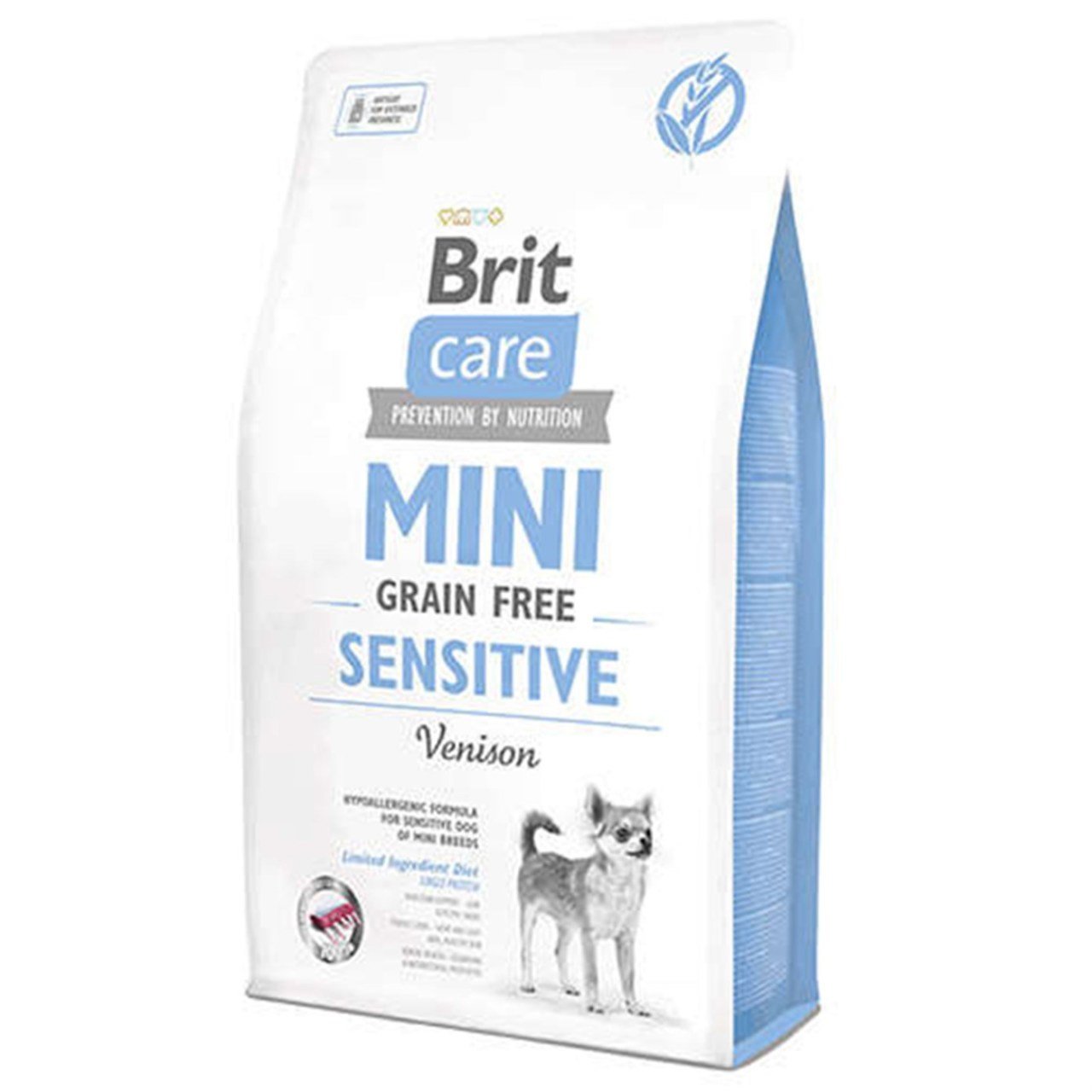Brit Care Mini Sensitive Tahılsız Geyik Etli Küçük Irk Yetişkin Köpek Maması 2 Kg