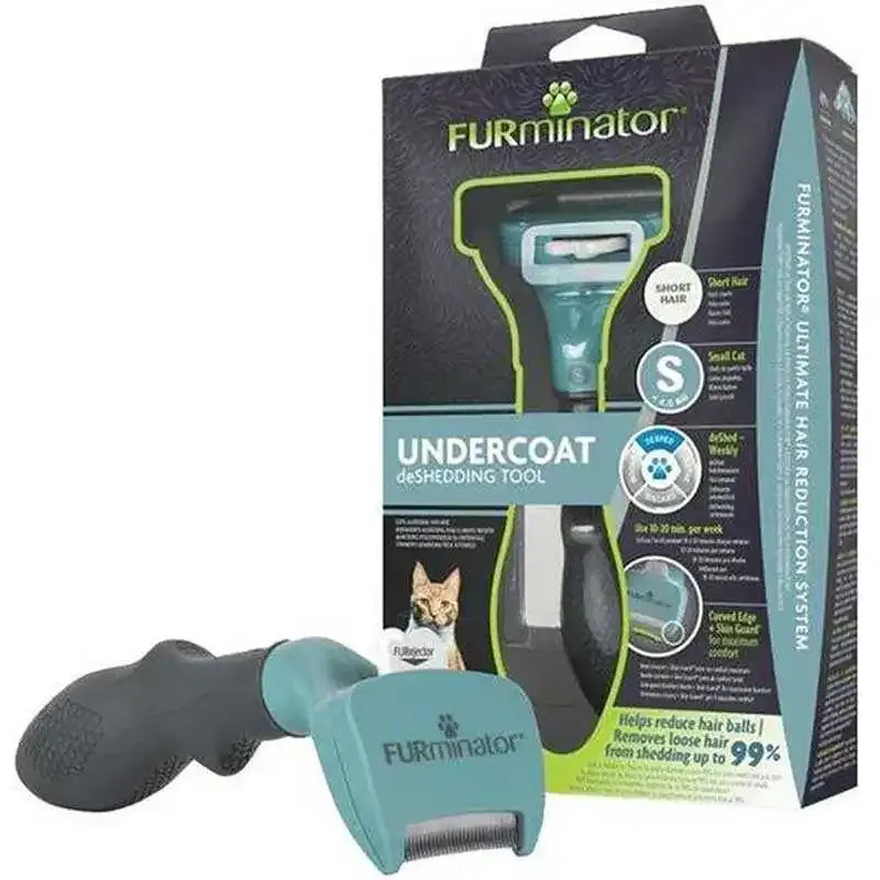 Furminator Kısa Tüylü Küçük Irk Kedi Tüy Toplama Tarağı S