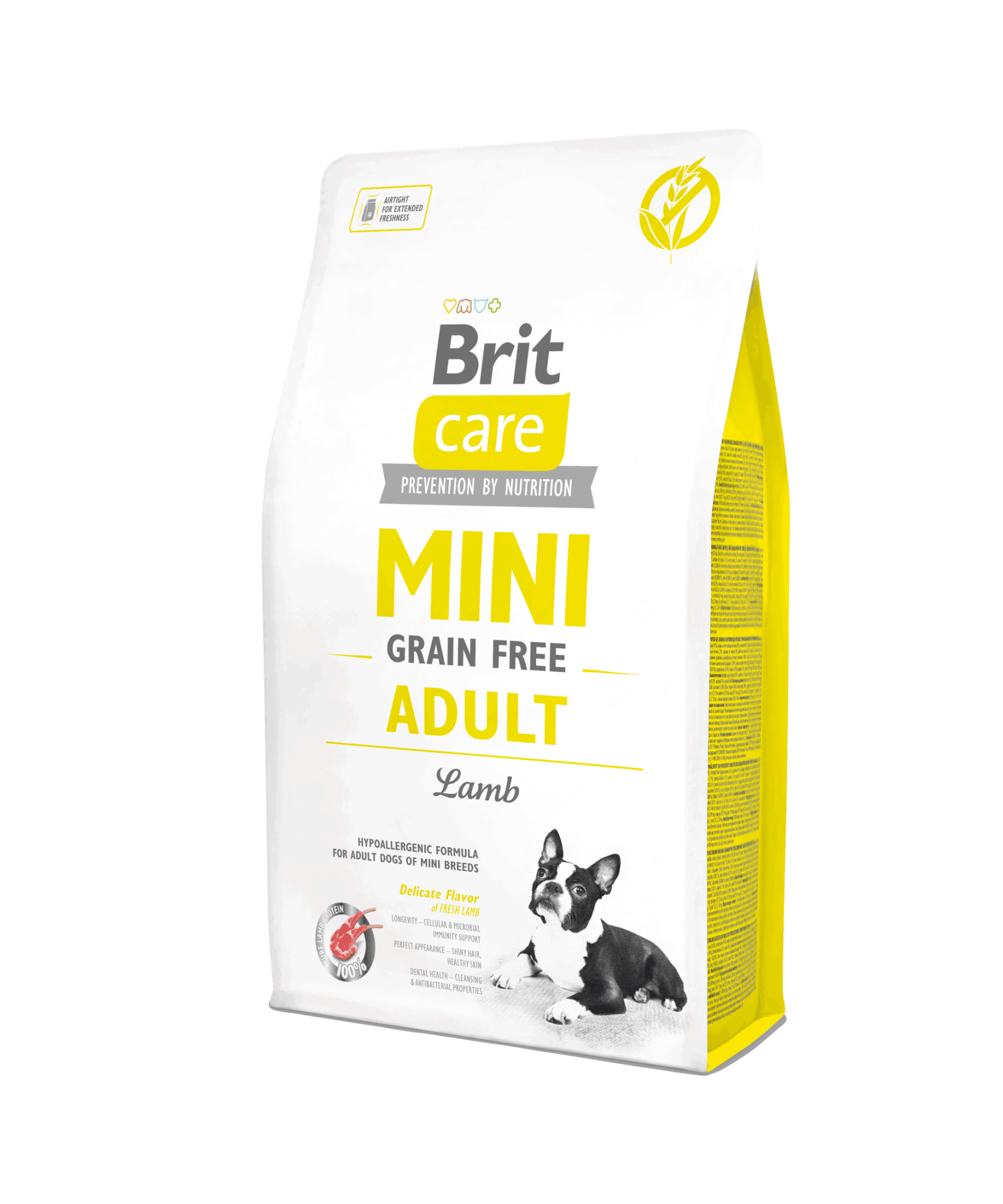 Brit Care Küçük Irklar İçin Tahılsız, Kuzulu Yetişkin Köpek Maması 7 Kg