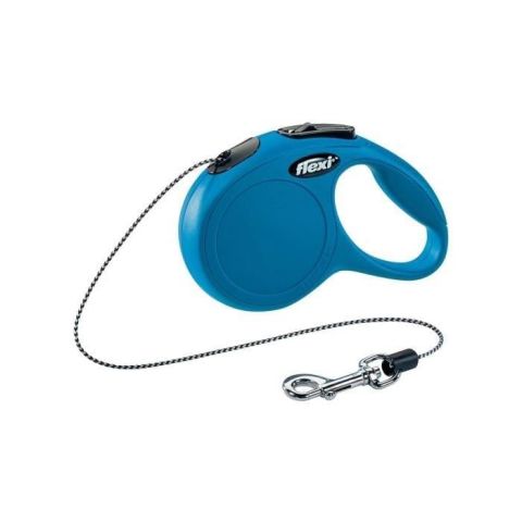Flexi New Classic XSmall 3M İp Otomatik Köpek Gezdirme Tasması Mavi