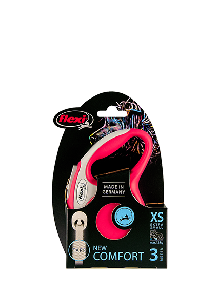 Flexi New Comfort 3 Metre Şerit XS Kırmızı