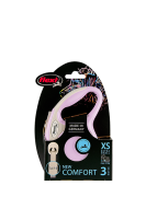 Flexi New Comfort 3 Metre Şerit XS Rose
