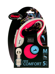 Flexi New Comfort 5 Metre Şerit Medium Kırmızı