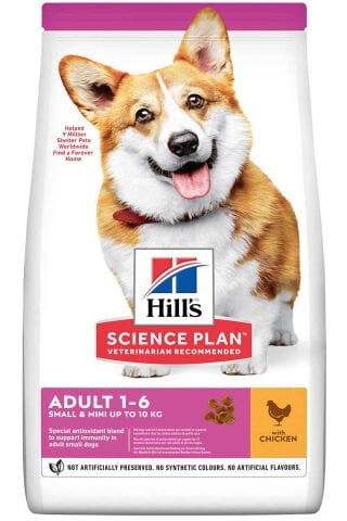 Hill's Adult Small & Mini Tavuklu Küçük Irk Köpek Maması 1,5kg