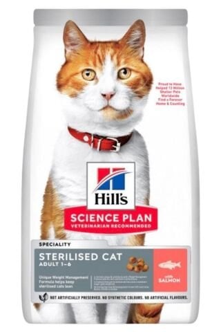 Hill's Science Plan Sterilised Cat Somonlu Kısırlaştırılmış Kedi Maması 3 Kg