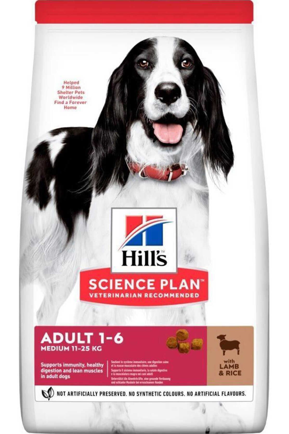 Hill's Science Plan Adult Orta Irk Köpek Maması Kuzu & Pirinç 14 kg