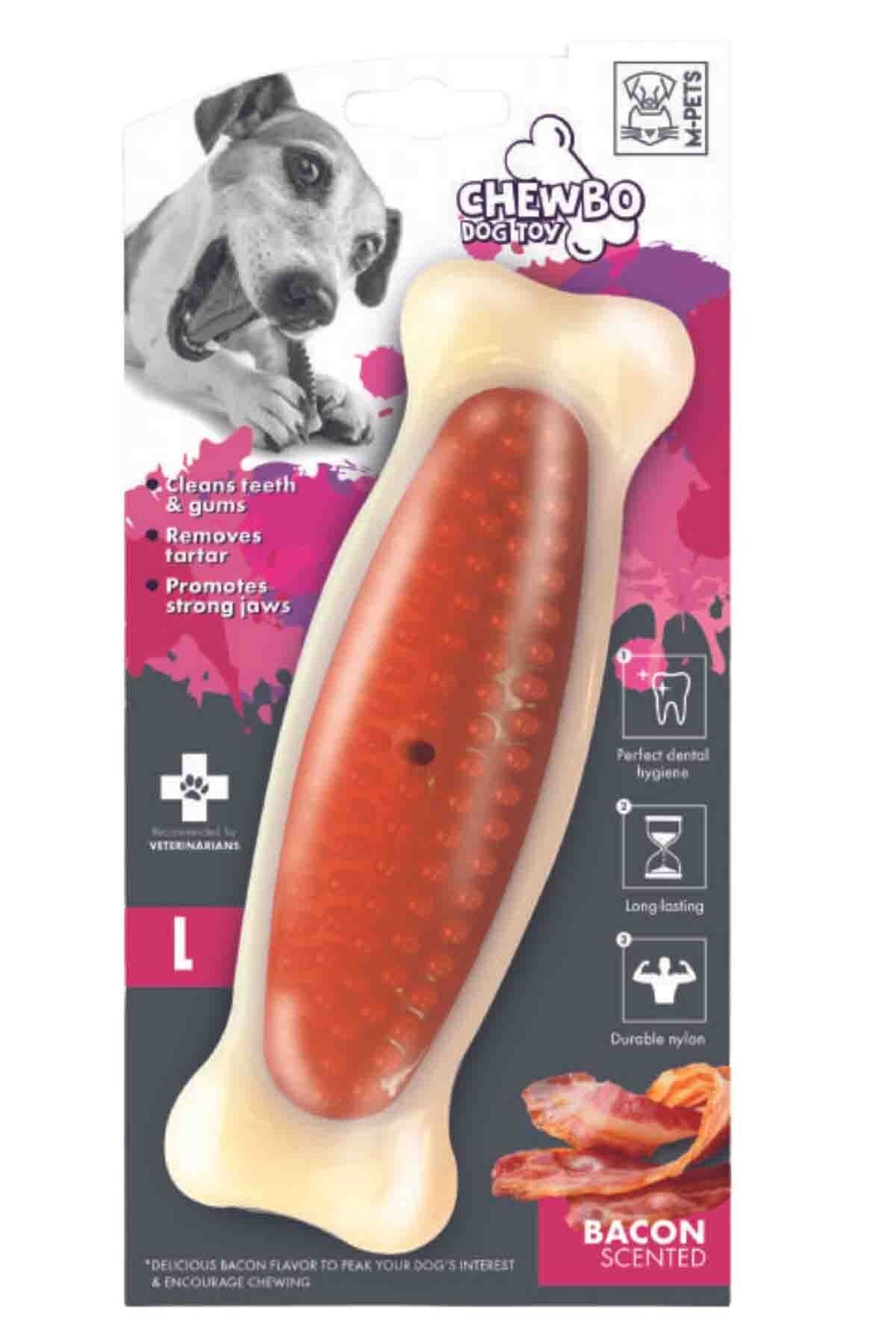 M-Pets Chewbo Bone Dental Et Aromali Köpek Oyuncagi Large