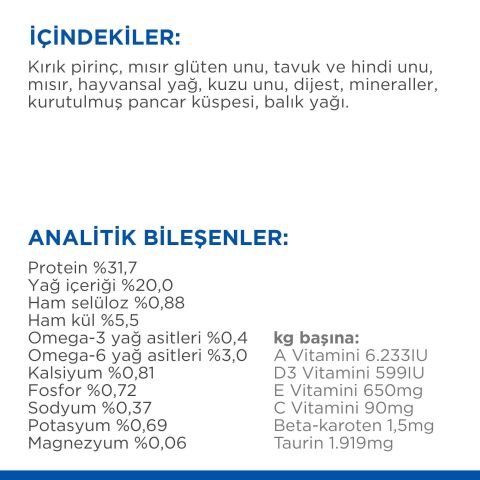 Hill’s Optimal Care Adult 1-6 Kuzulu Yetişkin Kedi Maması 3 Kg