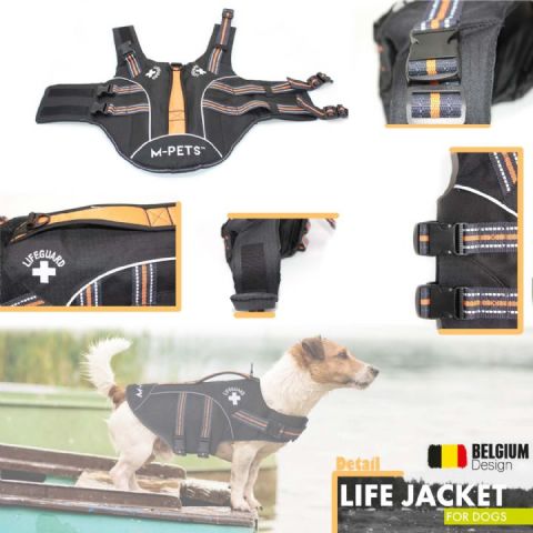 M-Pets Lifejacket Köpekler İçin Can Yeleği Large