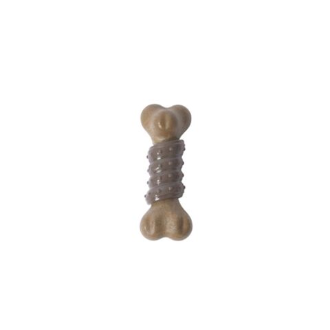 M-Pets Chewood Small Bone Kauçuklu Ahşap Dokulu Köpek Oyuncağı
