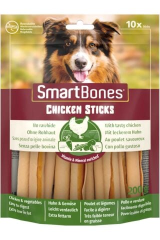 SmartBones Tavuklu Köpek Ödül Çubuğu 200 gr