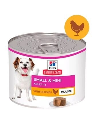 Hills Small Mini Adult Tavuk ve Hindili Köpek Konservesi 200gr