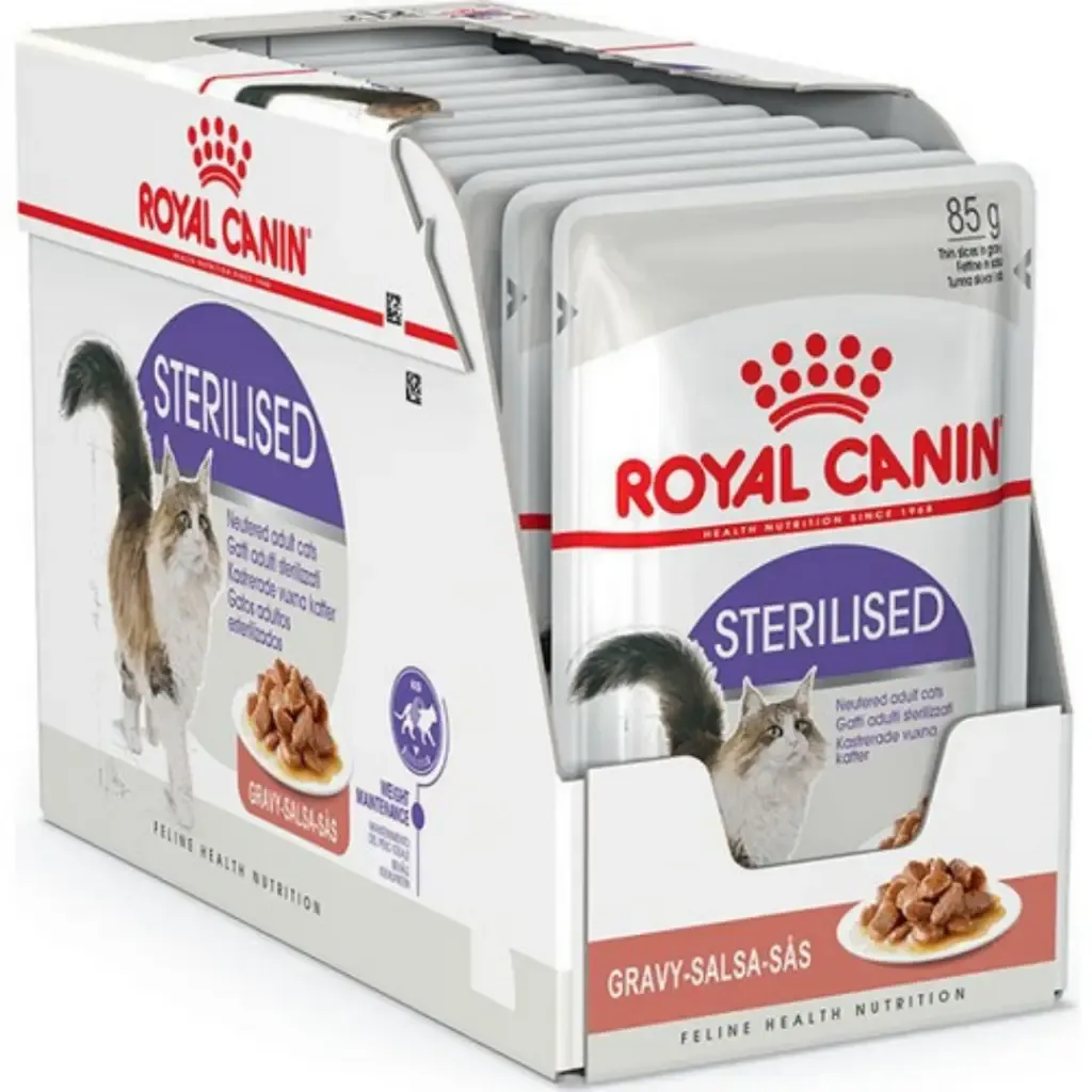 Royal Canin Gravy Pouch Kısırlaştırılmış Kedi Yaş Maması 85 Gr 12 Adet