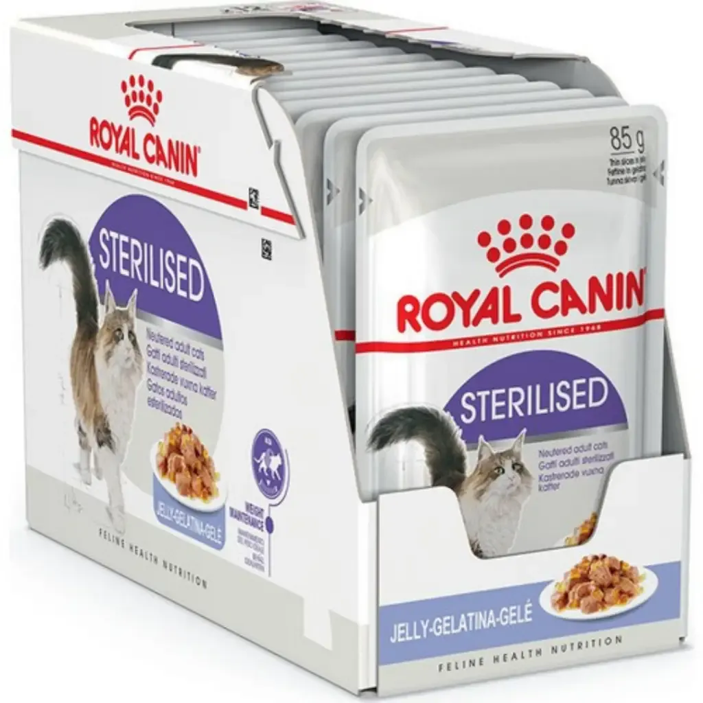 Royal Canin Jelly Pouch Kısırlaştırılmış Kedi Yaş Maması 85 Gr 12 Adet