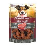 SmartBones Beef Bones Köpek Ödül Maması – Biftek Aromalı, Derisiz, Vitamin ve Mineral Takviyeli