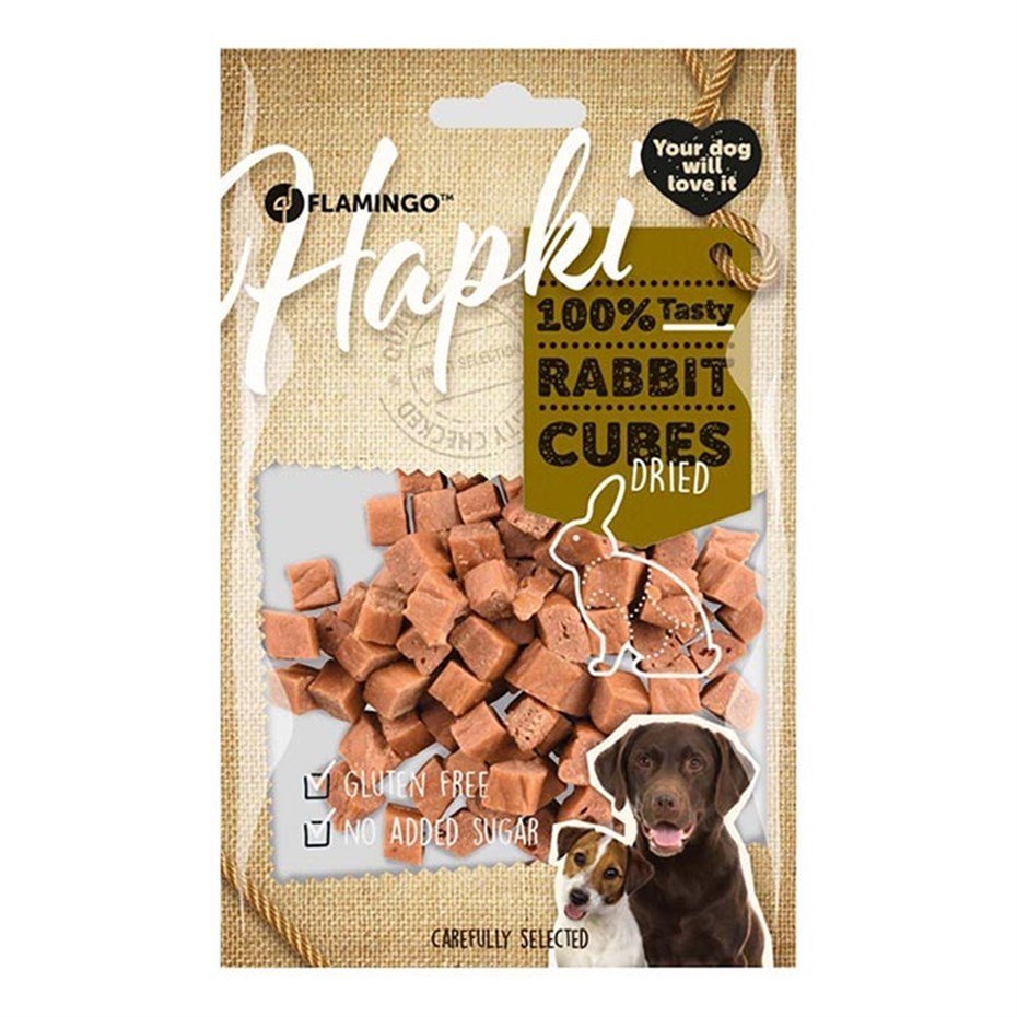 Flamingo Hapki Tavşan Küp Köpek Ödül Maması 85 gr